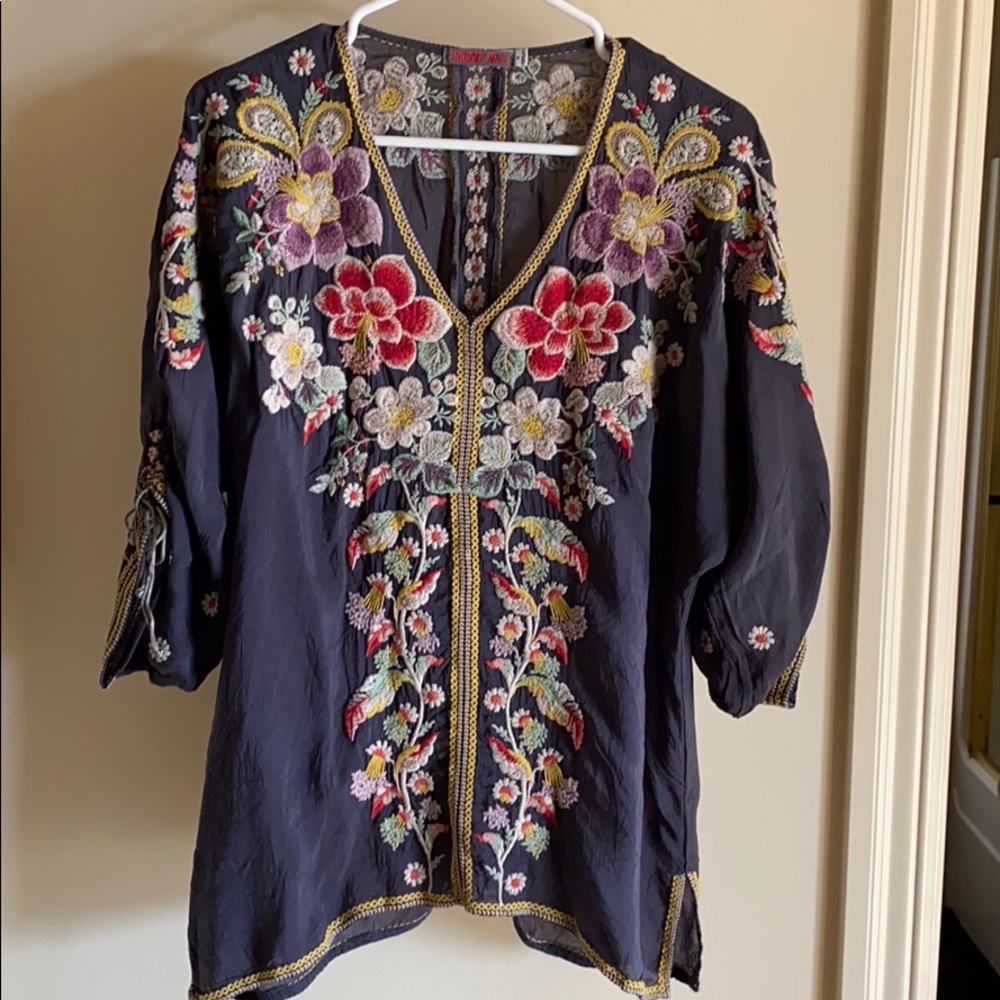 Johnny Was blouse sz M